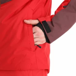 4F, Kumn011 Ski-jas Heren Burgundy Paars -XUEFENG EXTREME OUTFIT 4f kumn011 aa jas gevoerd heren burgundy paars 224fxxx111v2 BI 14