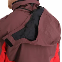 4F, Kumn011 Ski-jas Heren Burgundy Paars -XUEFENG EXTREME OUTFIT 4f kumn011 aa jas gevoerd heren burgundy paars 224fxxx111v2 BI 15