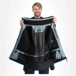 4F, Kumn011 Ski-jas Heren Deep Zwart -XUEFENG EXTREME OUTFIT 4f kumn011 aa jas gevoerd heren deep zwart 224fxxx111v1 BI 06