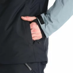 4F, Kumn011 Ski-jas Heren Deep Zwart -XUEFENG EXTREME OUTFIT 4f kumn011 aa jas gevoerd heren deep zwart 224fxxx111v1 BI 12