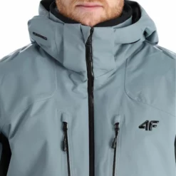 4F, Kumn011 Ski-jas Heren Deep Zwart -XUEFENG EXTREME OUTFIT 4f kumn011 aa jas gevoerd heren deep zwart 224fxxx111v1 BI 14