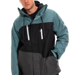 686 Geo Insulated Snowboard Jacket 10K Goblin Blue -XUEFENG EXTREME OUTFIT 686 geo insulated jacket 10k goblin blue 2020 model2 21152