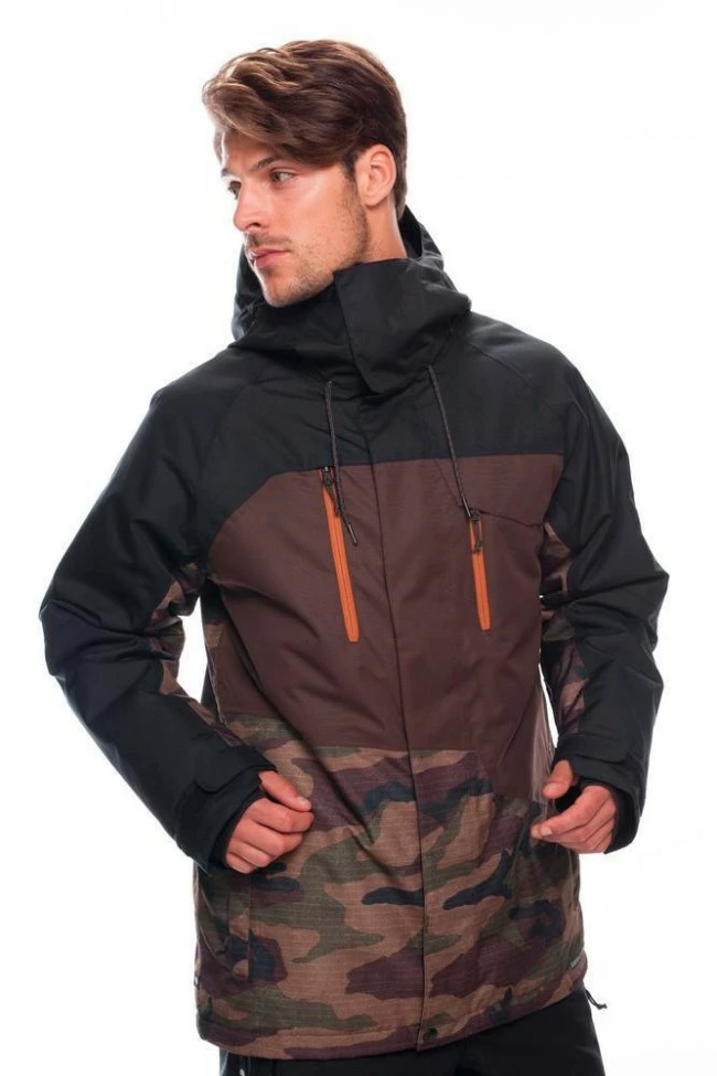 686 Geo Insulated Snowboard Jacket Dark Camo 10K 5 686 Geo Insulated Snowboard Jacket Dark Camo 10K - Afbeelding 3