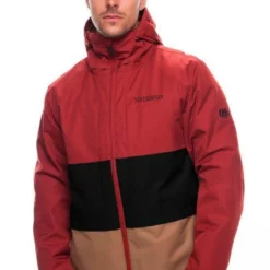 686 Smarty Form 3-in-1 Snowboard Jacket 20K Rusty Red -XUEFENG EXTREME OUTFIT 686 smarty snowboard jacket rusty red front 20724