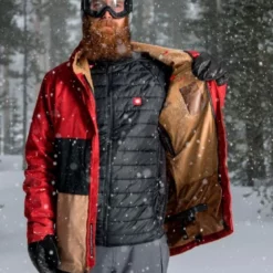 686 Smarty Form 3-in-1 Snowboard Jacket 20K Rusty Red -XUEFENG EXTREME OUTFIT 686 smarty snowboard jacket rusty red outdoor 20724