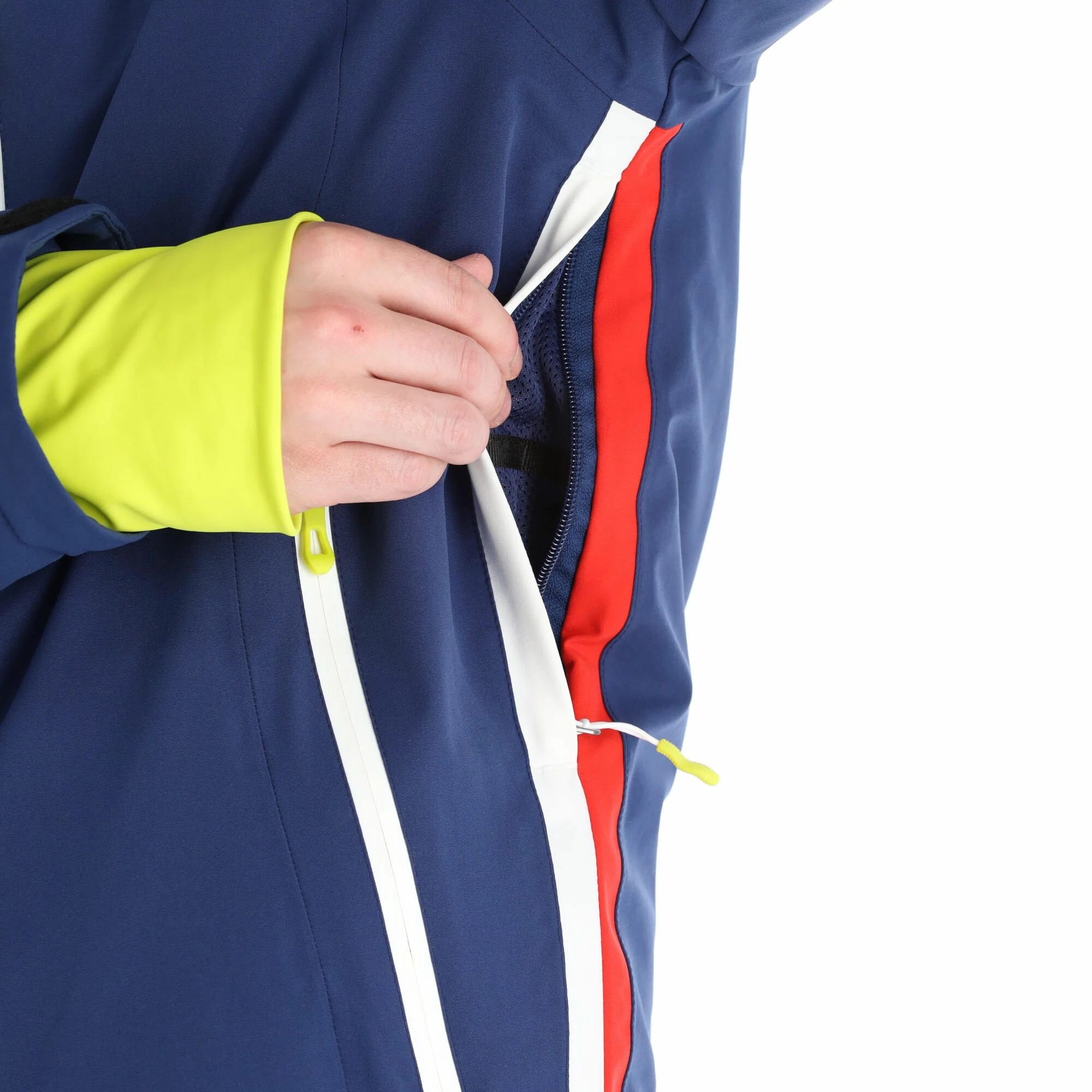 Deluni, Challenger 3 Ski-jas Heren Blauw 9 Deluni, Challenger 3 Ski-jas Heren Blauw - Afbeelding 7