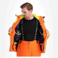 Deluni, Challenger 3 Ski-jas Heren Oranje -XUEFENG EXTREME OUTFIT aa10del010b bi 06 1
