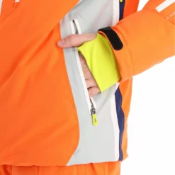 Deluni, Challenger 3 Ski-jas Heren Oranje -XUEFENG EXTREME OUTFIT aa10del010b bi 11