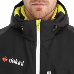 Deluni, Challenger 3 Ski-jas Heren Zwart/rood -XUEFENG EXTREME OUTFIT aa10del010d bi 07 1