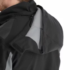 Deluni, Challenger 3 Ski-jas Heren Zwart/grijs -XUEFENG EXTREME OUTFIT aa10del010e bi 10