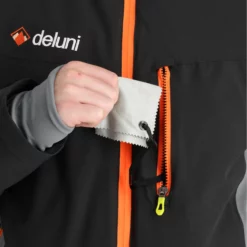 Deluni, Challenger 3 Ski-jas Heren Zwart/grijs -XUEFENG EXTREME OUTFIT aa10del010e bi 11