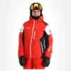 Deluni, Challenger 3 Ski-jas Heren Rood/grijs -XUEFENG EXTREME OUTFIT aa10del010f bi 02 1