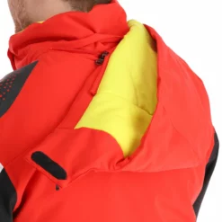 Deluni, Challenger 3 Ski-jas Heren Rood/grijs -XUEFENG EXTREME OUTFIT aa10del010f bi 14