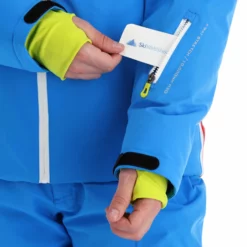 Deluni, Challenger 3 Ski-jas Heren Sky Blauw -XUEFENG EXTREME OUTFIT aa10del010g bi 12