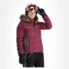 Almgwand, Stongerhohe Ski-jas Dames Aubergine Grijs, Paars 2 Almgwand, Stongerhohe Ski-jas Dames Aubergine Grijs, Paars -XUEFENG EXTREME OUTFIT almgwand stongerhohe aa jas gevoerd dames aubergine grijs paars 22almgw117v2 BI 02