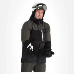 Brunotti, Flynners-Ao Ski-jas Heren Pine Groen -XUEFENG EXTREME OUTFIT brunotti flynners ao aa jas gevoerd heren pine groen 22bruno108v1 BI 04