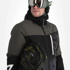 Brunotti, Flynners-Ao Ski-jas Heren Pine Groen -XUEFENG EXTREME OUTFIT brunotti flynners ao aa jas gevoerd heren pine groen 22bruno108v1 BI 05