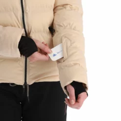 Brunotti, Mirai Ski-jas Dames Canvas Beige -XUEFENG EXTREME OUTFIT brunotti mirai aa jas gevoerd dames canvas beige 22bruno118v1 BI 08