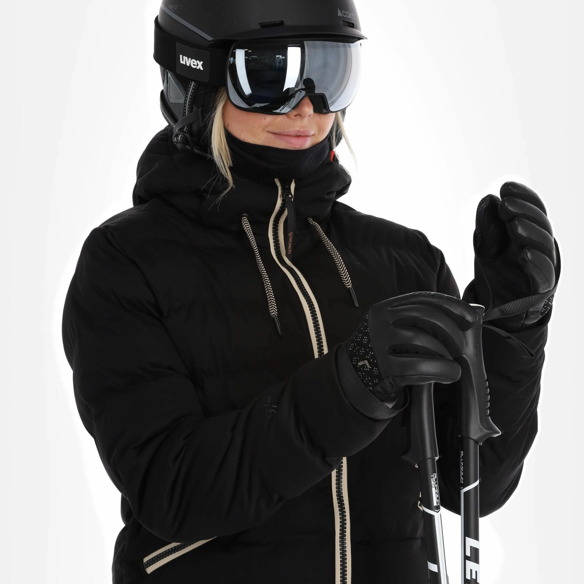 Brunotti, Mirai Ski-jas Dames Zwart 6 Brunotti, Mirai Ski-jas Dames Zwart - Afbeelding 4