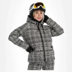 Brunotti, Mirai-Ao Ski-jas Dames Canvas Beige -XUEFENG EXTREME OUTFIT brunotti mirai ao aa jas gevoerd dames canvas beige 22bruno114v1 BI 04