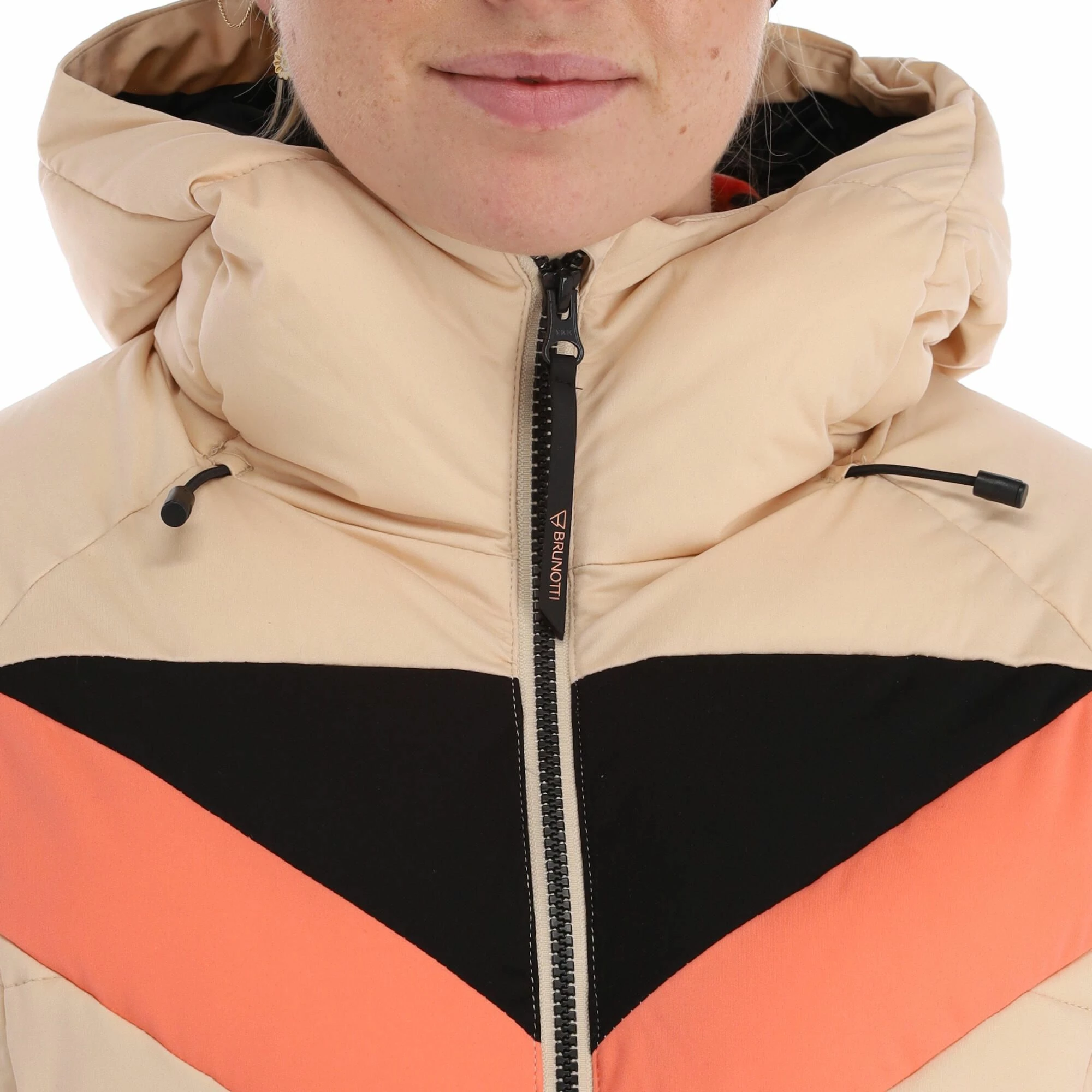 Brunotti, Snowbird Ski-jas Dames Canvas Beige 8 Brunotti, Snowbird Ski-jas Dames Canvas Beige - Afbeelding 6