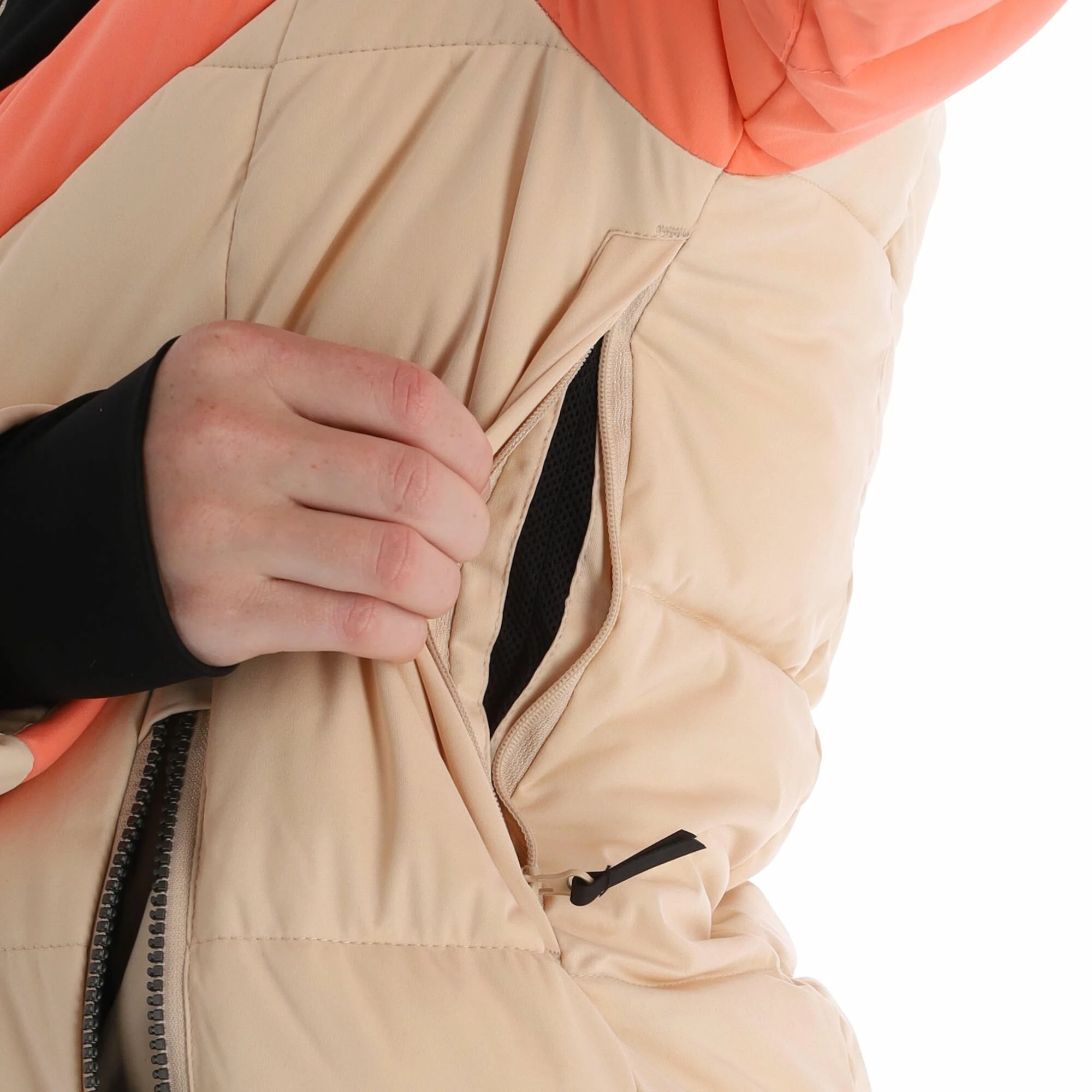 Brunotti, Snowbird Ski-jas Dames Canvas Beige 11 Brunotti, Snowbird Ski-jas Dames Canvas Beige - Afbeelding 9