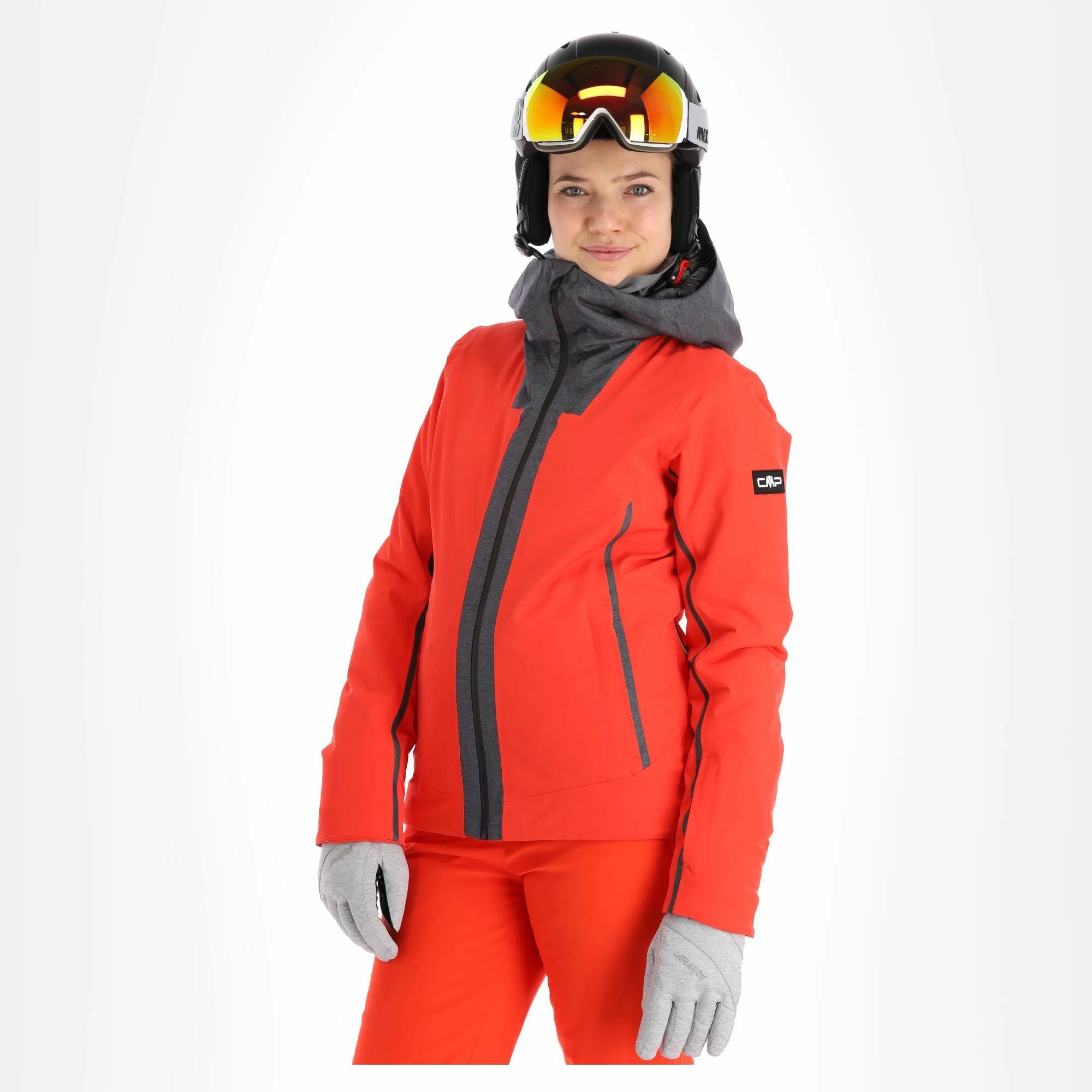 CMP, 31W0036 Ski-jas Dames Grenadine Rood 5 CMP, 31W0036 Ski-jas Dames Grenadine Rood - Afbeelding 3