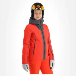 CMP, 31W0036 Ski-jas Dames Grenadine Rood
