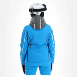 CMP, 31W0036 Ski-jas Dames Turquioise Blauw -XUEFENG EXTREME OUTFIT cmp 31w0036 aa jas gevoerd dames turquioise blauw 22cmpxx116v2 BI 03