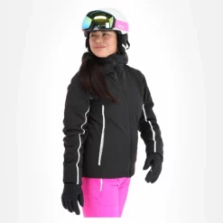 CMP, 31W0036 Ski-jas Dames Zwart -XUEFENG EXTREME OUTFIT cmp 31w0036 aa jas gevoerd dames zwart 22cmpxx116v1 BI 04 1