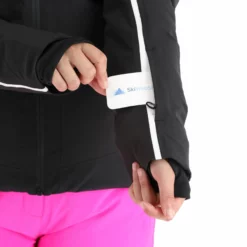 CMP, 31W0036 Ski-jas Dames Zwart -XUEFENG EXTREME OUTFIT cmp 31w0036 aa jas gevoerd dames zwart 22cmpxx116v1 BI 07