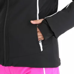 CMP, 31W0036 Ski-jas Dames Zwart -XUEFENG EXTREME OUTFIT cmp 31w0036 aa jas gevoerd dames zwart 22cmpxx116v1 BI 08