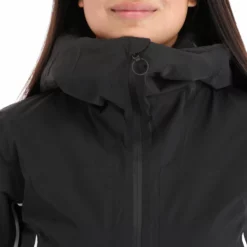 CMP, 31W0036 Ski-jas Dames Zwart -XUEFENG EXTREME OUTFIT cmp 31w0036 aa jas gevoerd dames zwart 22cmpxx116v1 BI 10