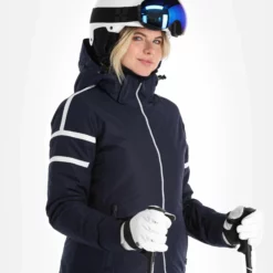 CMP, 31W0056 Ski-jas Dames Blauw -XUEFENG EXTREME OUTFIT cmp 31w0056 aa jas gevoerd dames blauw 22cmpxx118v2 BI 05