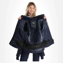 CMP, 31W0056 Ski-jas Dames Blauw -XUEFENG EXTREME OUTFIT cmp 31w0056 aa jas gevoerd dames blauw 22cmpxx118v2 BI 06