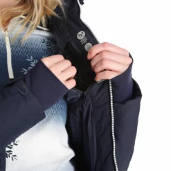 CMP, 31W0056 Ski-jas Dames Blauw -XUEFENG EXTREME OUTFIT cmp 31w0056 aa jas gevoerd dames blauw 22cmpxx118v2 BI 12