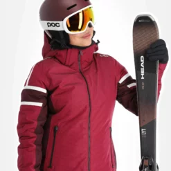 CMP, 31W0056 Ski-jas Dames Sangria Paars 17 CMP, 31W0056 Ski-jas Dames Sangria Paars -XUEFENG EXTREME OUTFIT cmp 31w0056 aa jas gevoerd dames sangria paars 22cmpxx118v4 BI 05