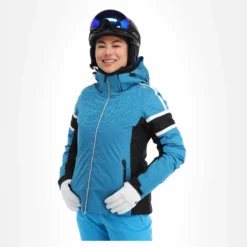 CMP, 31W0056 Ski-jas Dames Turquioise Blauw