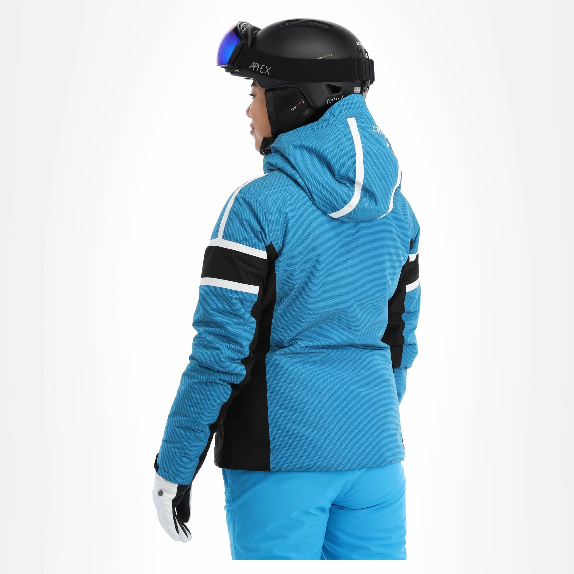 CMP, 31W0056 Ski-jas Dames Turquioise Blauw 4 CMP, 31W0056 Ski-jas Dames Turquioise Blauw - Afbeelding 2