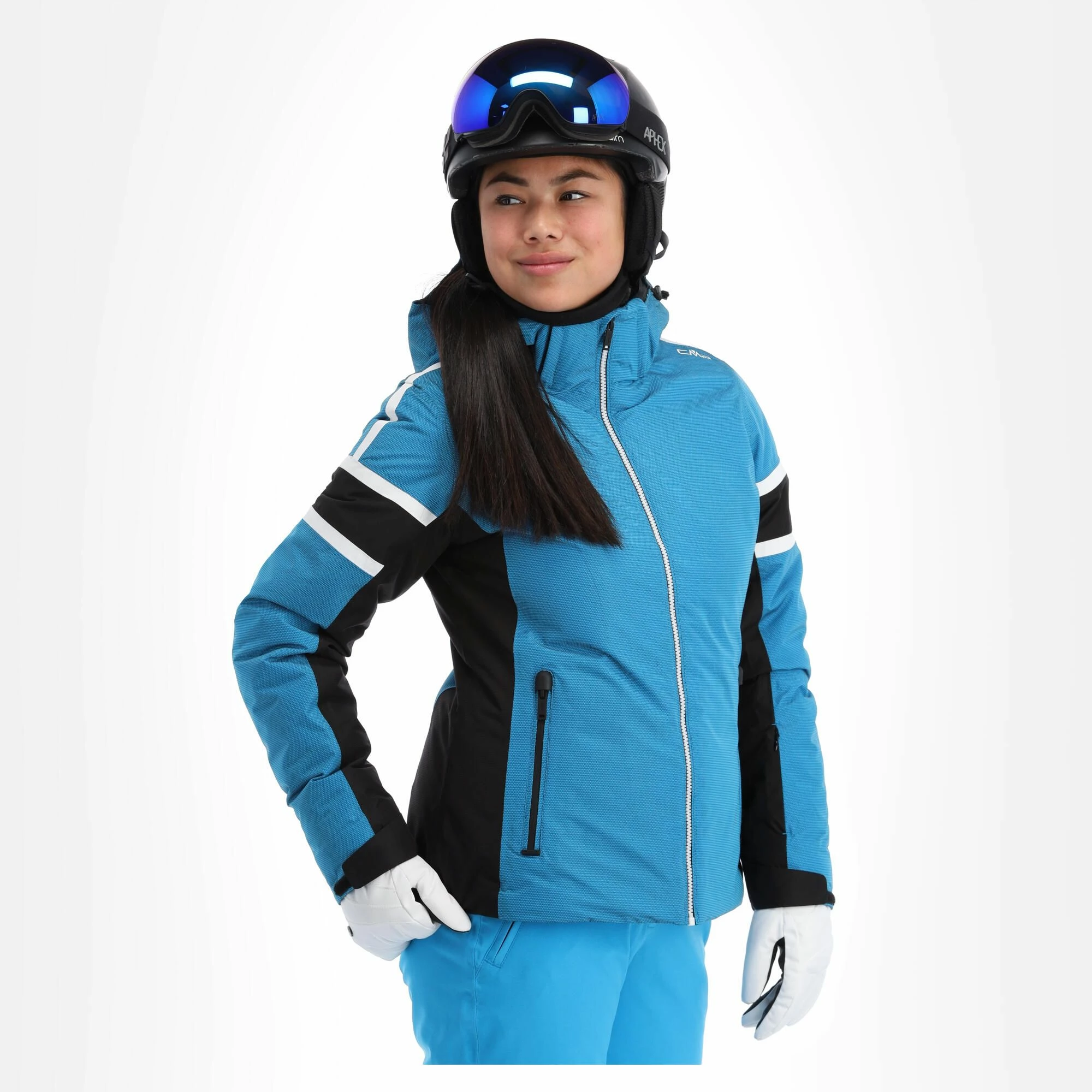 CMP, 31W0056 Ski-jas Dames Turquioise Blauw 5 CMP, 31W0056 Ski-jas Dames Turquioise Blauw - Afbeelding 3