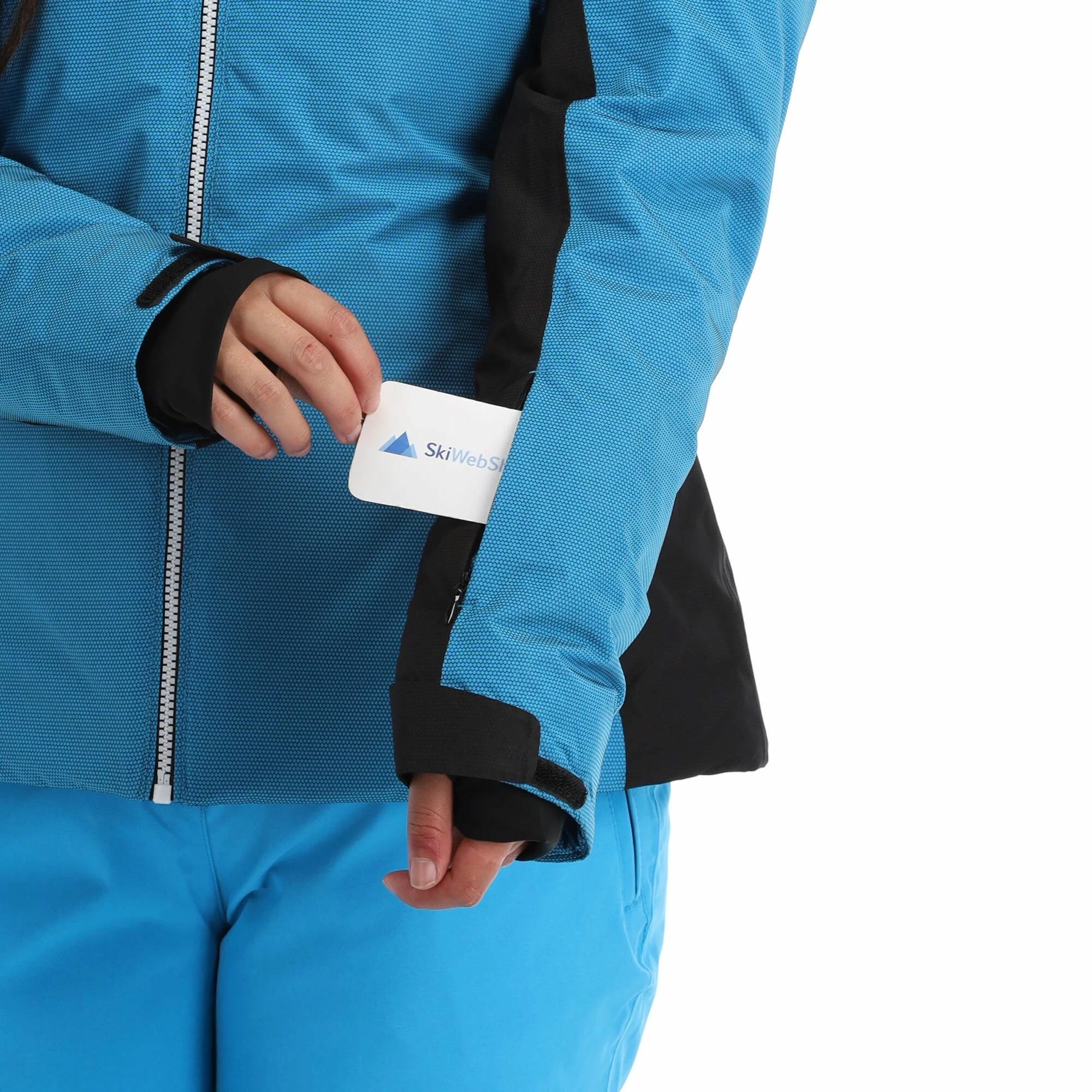 CMP, 31W0056 Ski-jas Dames Turquioise Blauw 9 CMP, 31W0056 Ski-jas Dames Turquioise Blauw - Afbeelding 7