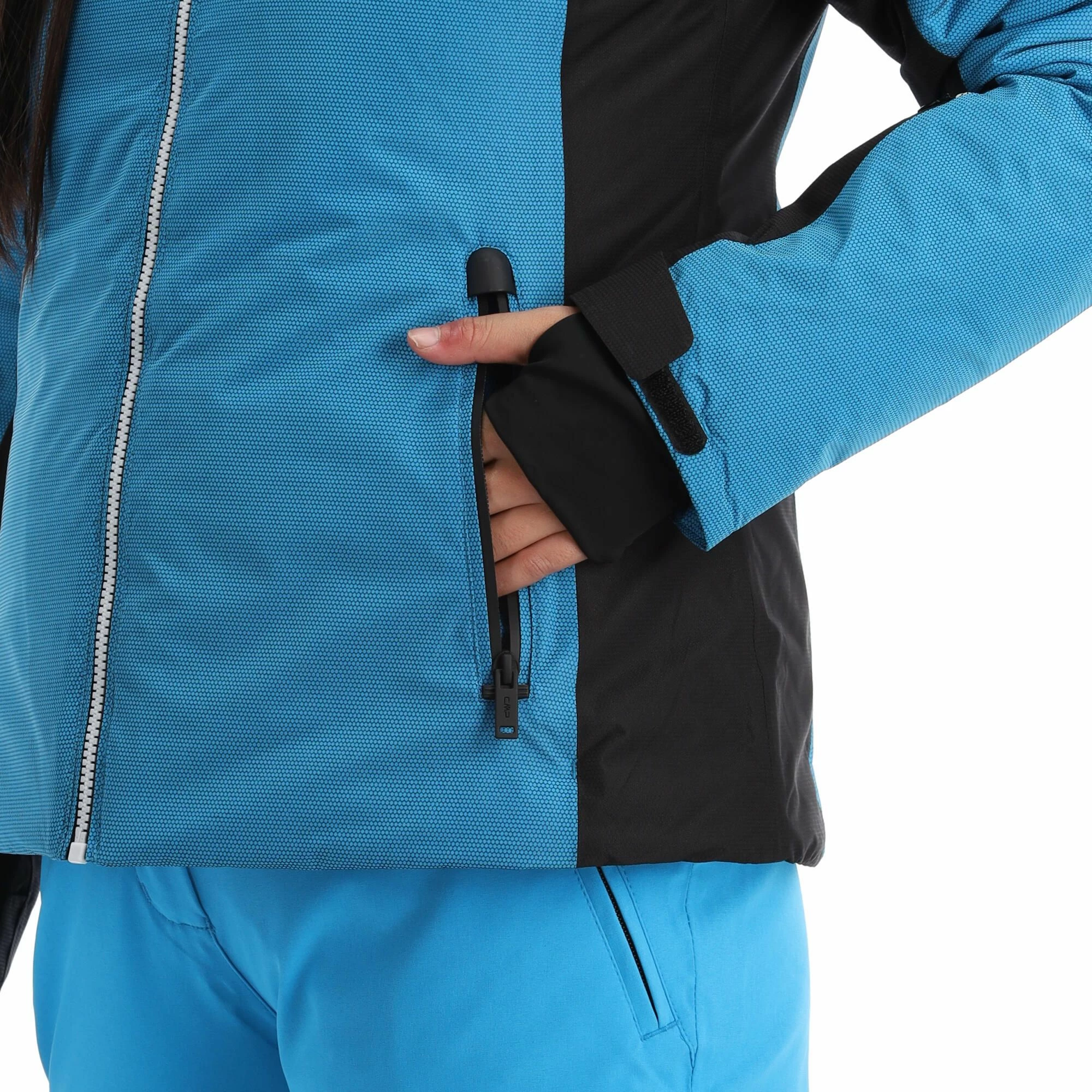 CMP, 31W0056 Ski-jas Dames Turquioise Blauw 12 CMP, 31W0056 Ski-jas Dames Turquioise Blauw - Afbeelding 10