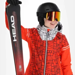 CMP, 31W0076 Ski-jas Dames Grenadine Rood -XUEFENG EXTREME OUTFIT cmp 31w0076 aa jas gevoerd dames grenadine rood 22cmpxx119v1 BI 05 1