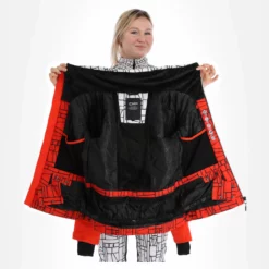 CMP, 31W0076 Ski-jas Dames Grenadine Rood -XUEFENG EXTREME OUTFIT cmp 31w0076 aa jas gevoerd dames grenadine rood 22cmpxx119v1 BI 06 1