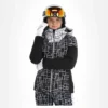 CMP, 31W0076 Ski-jas Dames Wit, Zwart -XUEFENG EXTREME OUTFIT cmp 31w0076 aa jas gevoerd dames wit zwart 22cmpxx119v2 BI 02