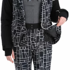 CMP, 31W0076 Ski-jas Dames Wit, Zwart -XUEFENG EXTREME OUTFIT cmp 31w0076 aa jas gevoerd dames wit zwart 22cmpxx119v2 BI 07