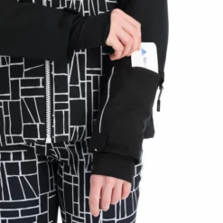 CMP, 31W0076 Ski-jas Dames Wit, Zwart -XUEFENG EXTREME OUTFIT cmp 31w0076 aa jas gevoerd dames wit zwart 22cmpxx119v2 BI 08