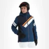 CMP, 31W0097 Ski-jas Heren Marine Blauw -XUEFENG EXTREME OUTFIT cmp 31w0097 aa jas gevoerd heren marine blauw 22cmpxx120v1 BI 02