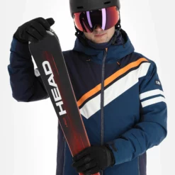 CMP, 31W0097 Ski-jas Heren Marine Blauw -XUEFENG EXTREME OUTFIT cmp 31w0097 aa jas gevoerd heren marine blauw 22cmpxx120v1 BI 05