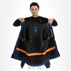 CMP, 31W0097 Ski-jas Heren Marine Blauw -XUEFENG EXTREME OUTFIT cmp 31w0097 aa jas gevoerd heren marine blauw 22cmpxx120v1 BI 06